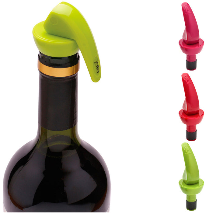 1pc Joie Topper Bottle Stopper Wine Expanding Airtight Pumps Sealer Cork Gadget