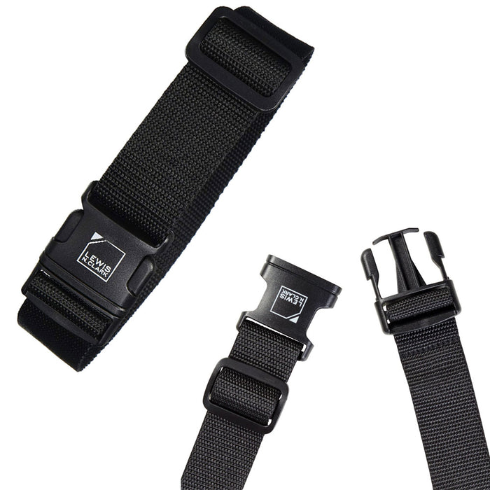 1 Lewis N Clark Add A Bag Strap Travel Luggage Durable Baggage Suitcase Belt