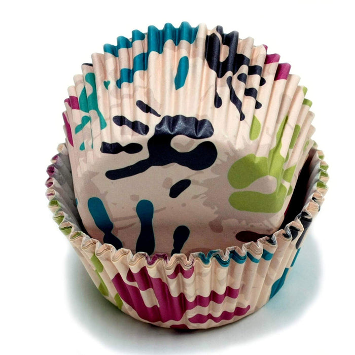 200pcs Colorful Paper Cake Cupcake Liner Case Wrapper Muffin Baking Cup Party