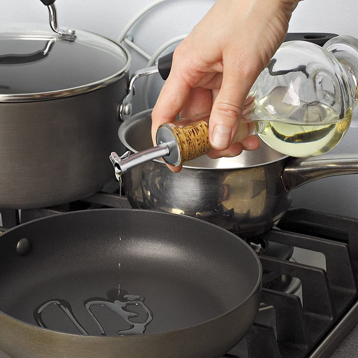 1 Pc Wine Pourer Oil Pour Cap Bottle Cork Reusable Stopper Plug Champagne Seal