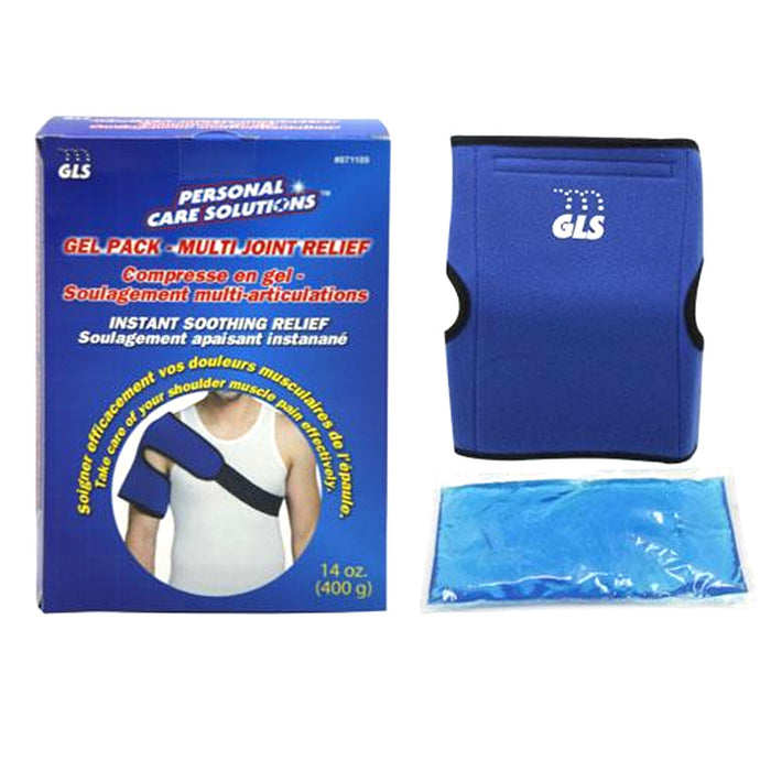 Ice Gel Pack Hot Cold Therapy Wrap Shoulder Injuries/Sprains Muscle Joint Pain