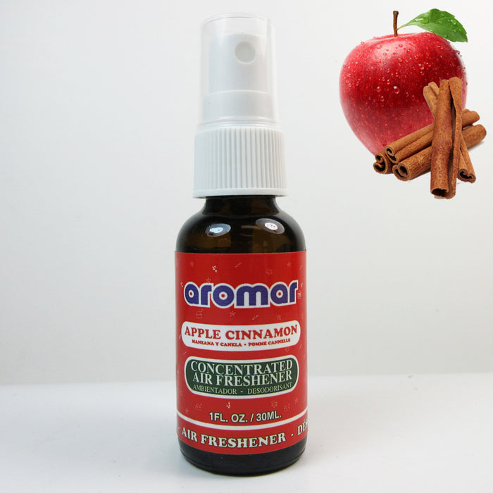 1 Apple Cinnamon Air Freshener Spray Car Home Room Odor Eliminator Holiday Scent