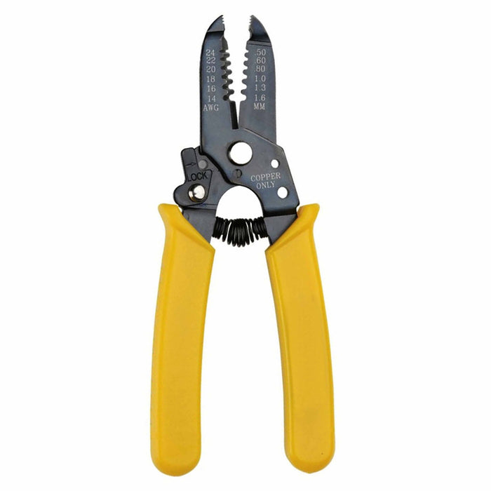 2 Professional Wire Stripper 6" Cutter Crimper Pliers Terminal Heavy Duty Steel