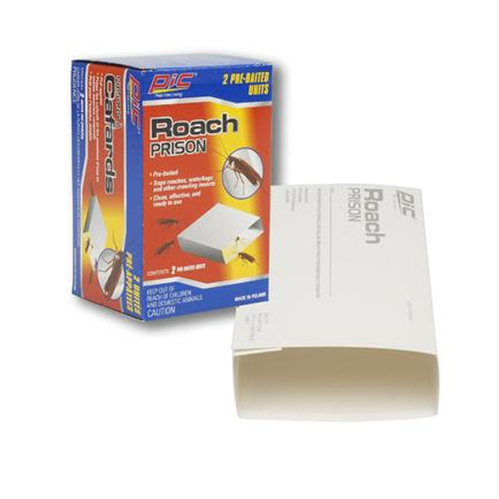 4 Pc Pest Control Disposable Roach Glue Traps Insect Ant Cockroach Bug Prison