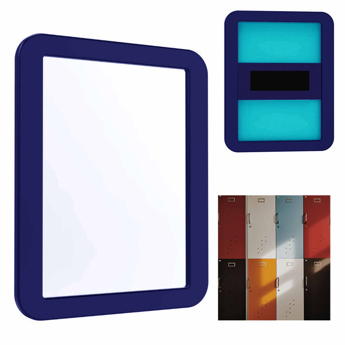 1 Magnetic Locker Mirror 5"x7" School Tool Workshop Refrigerator Makeup Travel