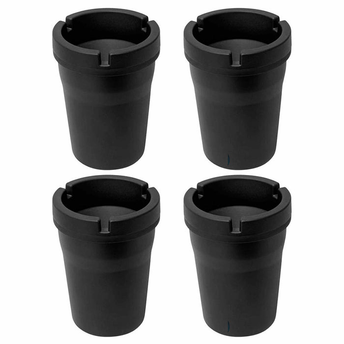 4x Large Portable Auto Car Butt Bucket Ashes Cup Ashtray Smoke Ash Holder