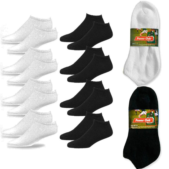 8 Pairs Mens Low Cut 9-11 Socks Cushioned Sport No Show Athletic Crew Ankle New