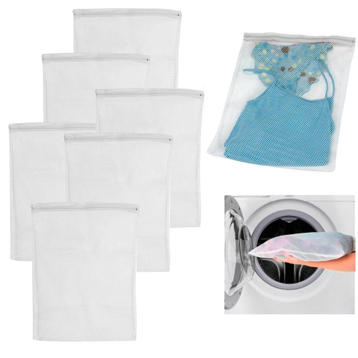 6Pc Mesh Laundry Bag 16 x 20 Lingerie Delicates Panties Hose Bras Wa —  AllTopBargains