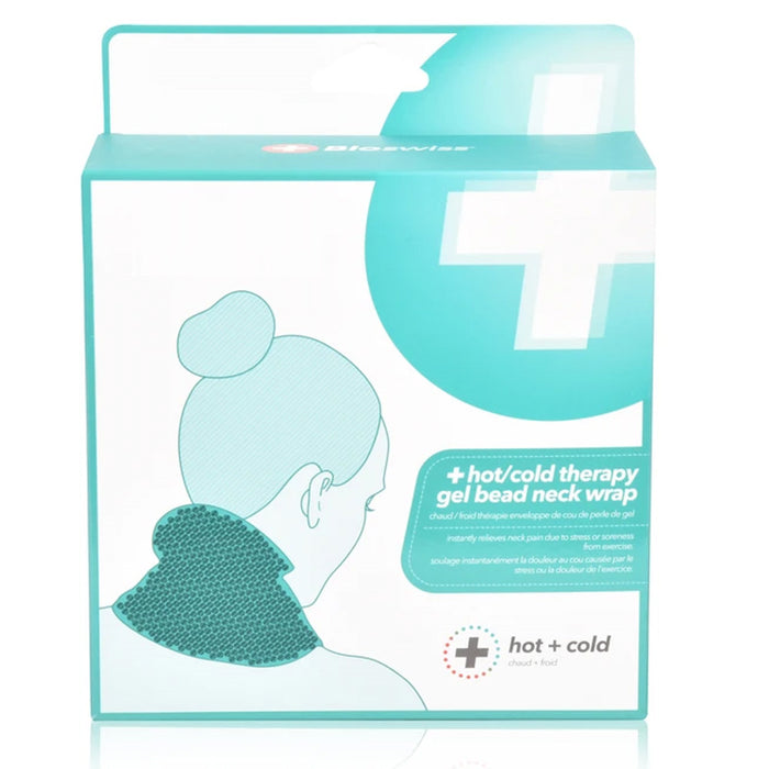 Neck and Back Therapy Hot Cold Wrap Reusable Microwaveable Thermal Gel Bead Pain