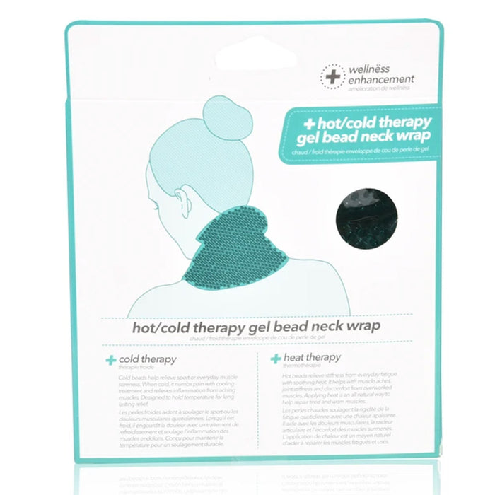 Neck and Back Therapy Hot Cold Wrap Reusable Microwaveable Thermal Gel Bead Pain