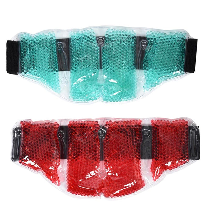 Neck and Back Therapy Hot Cold Wrap Reusable Microwaveable Thermal Gel Bead Pain