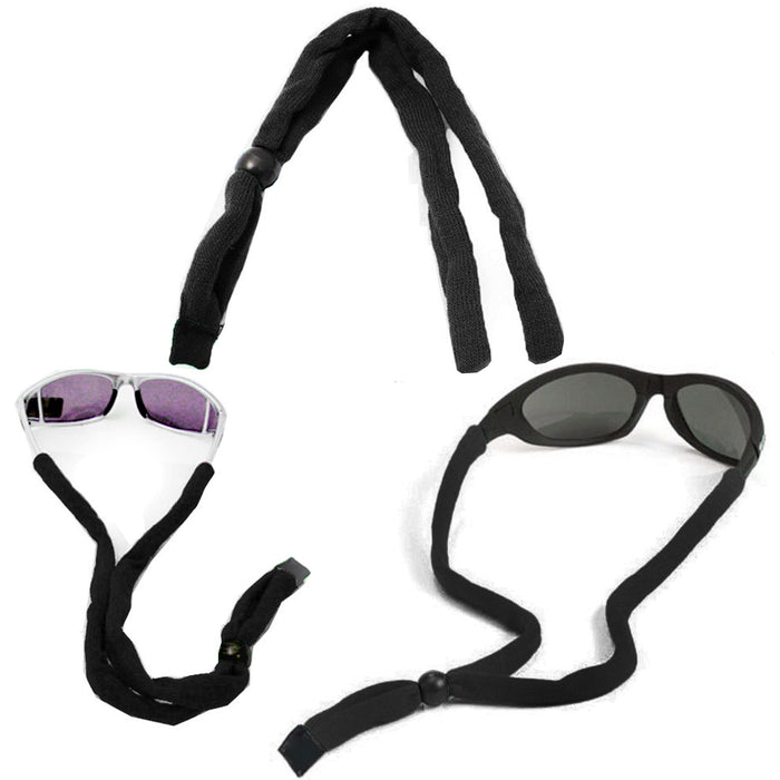 1 Black Eyewear Retainer Glasses Chunky Thick Neck Strap Sunglasses Cord Lanyard