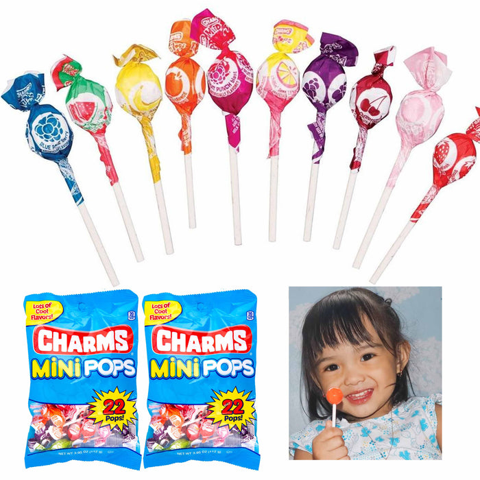 Bulk Halloween Candy Charms Mini Pops Suckers Lollipops Tootsie Rolls Party 3lbs