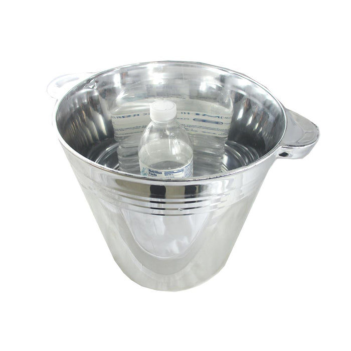24 Plastic Reusable Ice Buckets 5.9L Tubs Cooler Wine Champagne Bar Beer Chiller