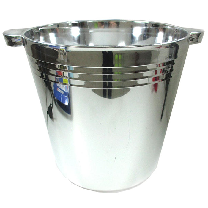 24 Plastic Reusable Ice Buckets 5.9L Tubs Cooler Wine Champagne Bar Beer Chiller
