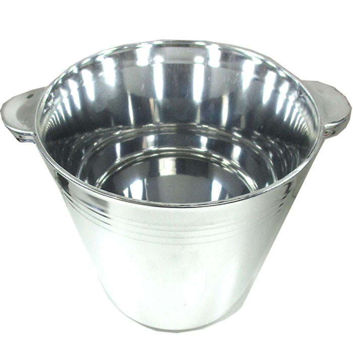 24 Plastic Reusable Ice Buckets 5.9L Tubs Cooler Wine Champagne Bar Beer Chiller