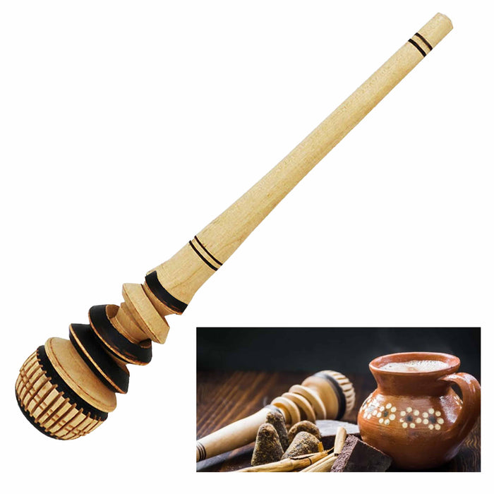 1 Wooden Frother Whisk Stirrer Molinillo Mexican Hot Chocolate Cocoa Mixer  Latte