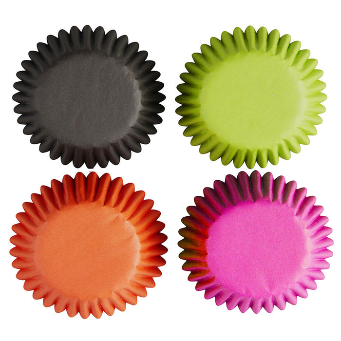 120 Pcs Mini Cupcake Liners Paper Baking Cups Cake Candy Cookie Muffin Bite Size