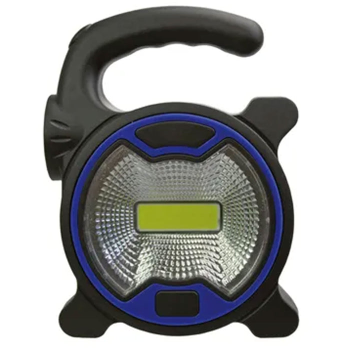 1 LED COB Light Handle Portable Cordless Bright Outdoor Lamp Flashlight Lantern