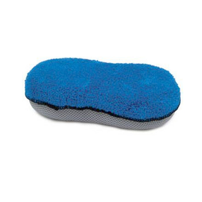 2 Detail Microfiber Sponge Wash Scrub Car Vehicle Care Washing Pad Cleaning Tool