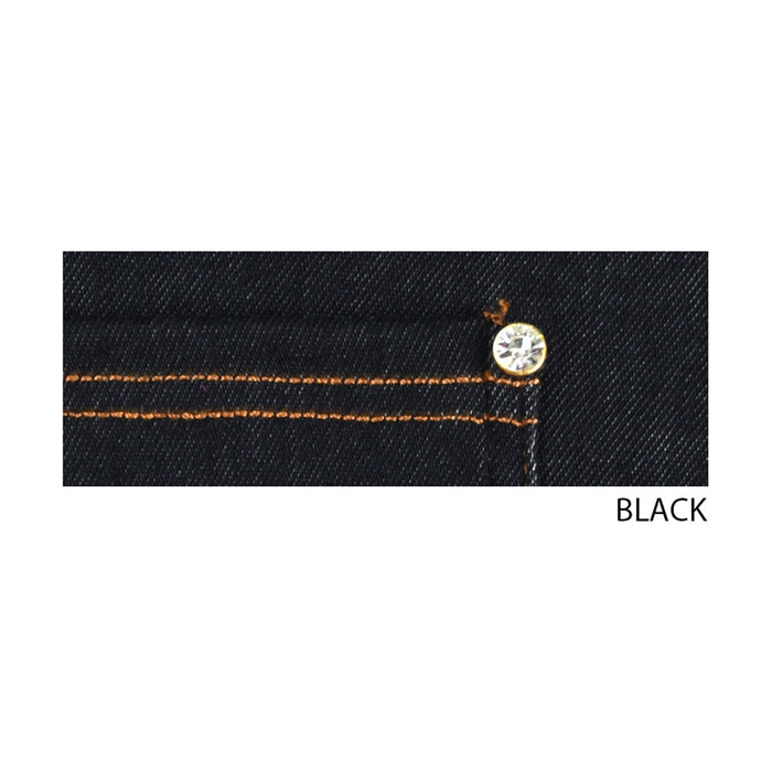 Womens Stretchy Skinny Jeggings Black Soft Leggings Jeans Pants Slim One Size US