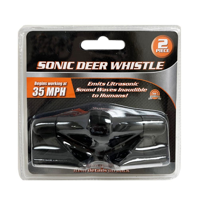 2 Deer Warning Whistle Animal Sonic Alert Device Car Safety