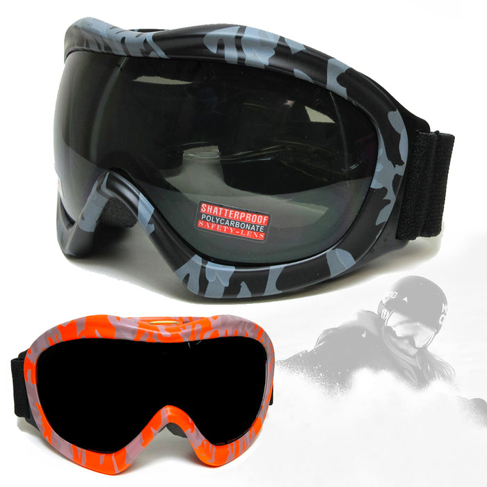 Winter Sports Ski Goggles Anti-Fog UV Snow Snowboard Fashion Sunglasses  Glasses