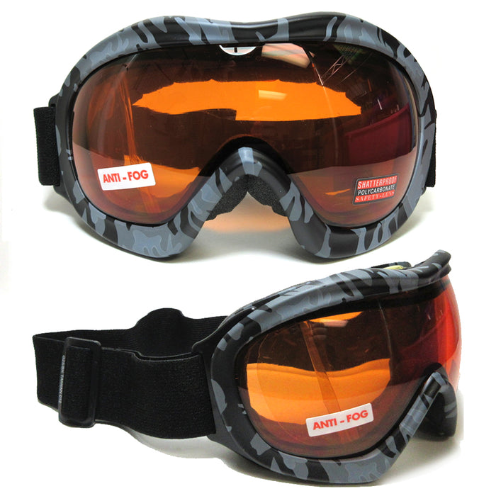Ski Snowboard Goggles Anti Fog UV Protection Snowmobile Winter Sports Glasses