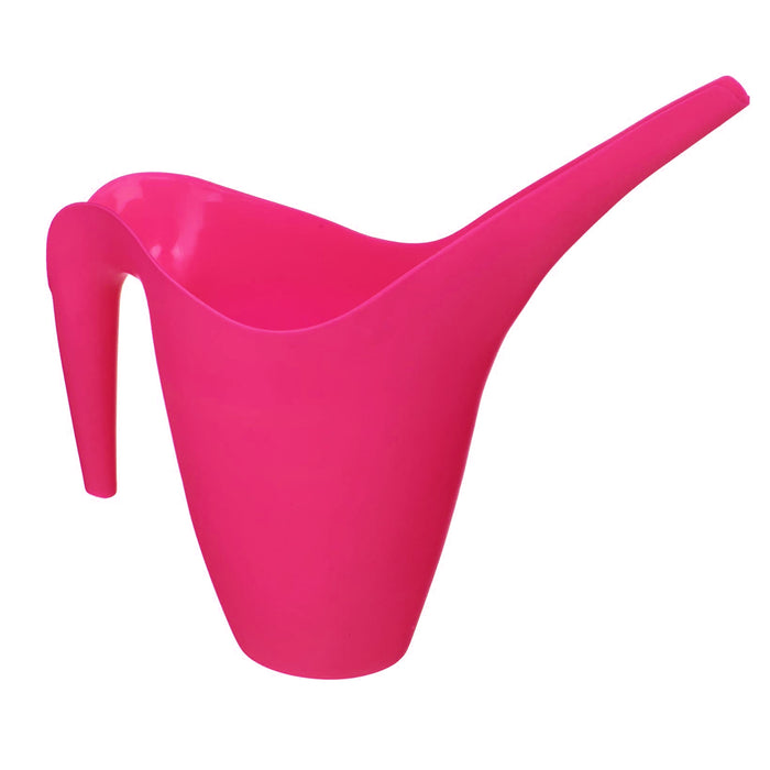 2 Pc Garden Flower Watering Can Jug Pitcher Hose Spout Plant Care Gardening 54oz