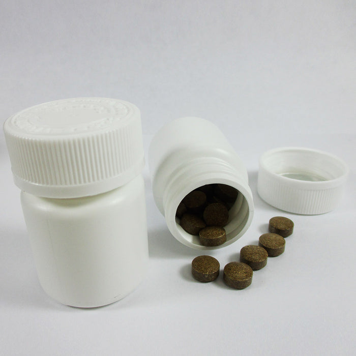 12 x Pill Bottle 30 ML Pharmaceutical Plastic Container Pet Screw Cap Vitamin