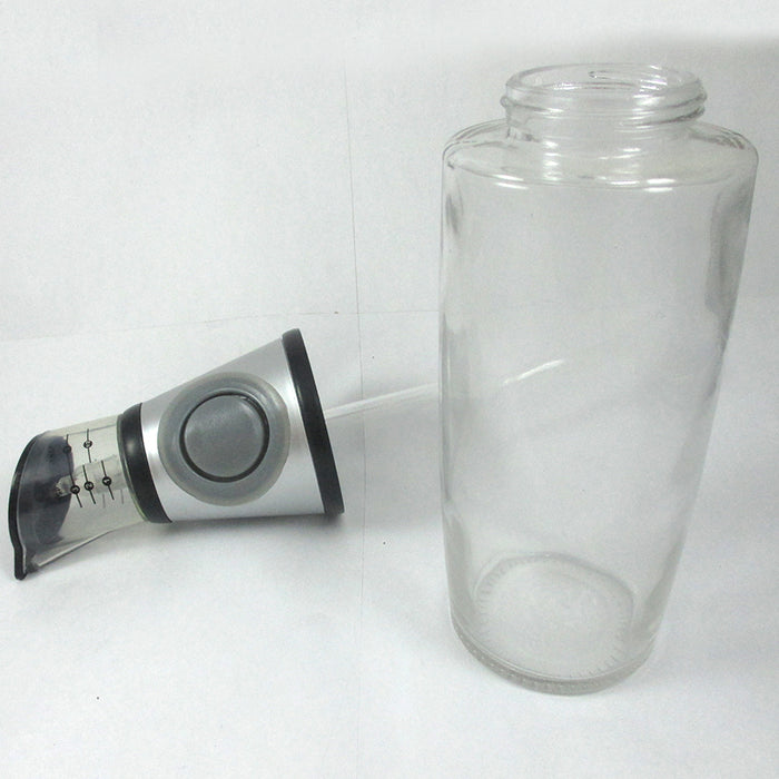 Oil Vinegar Dispenser Bottle Measure Easy Pour Spout Measuring Tool Kitchen New