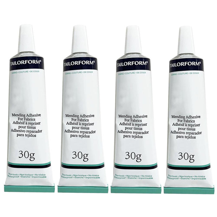 4x Fabric Glue Textile Hemming Adhesive Bond Craft Sewing No Stitch Waterproof