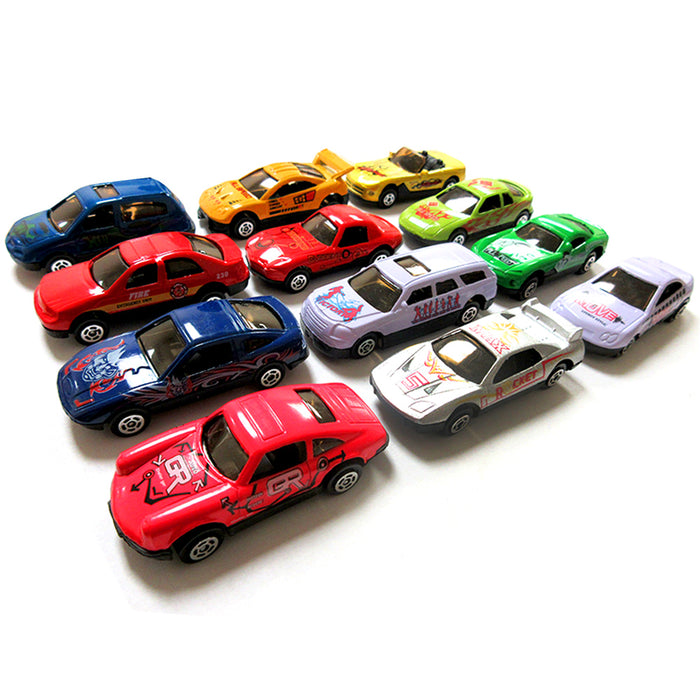 6pc Toy Cars Top Speed Diecast Metal Model Vehicle Collectible Assorted Boy Gift