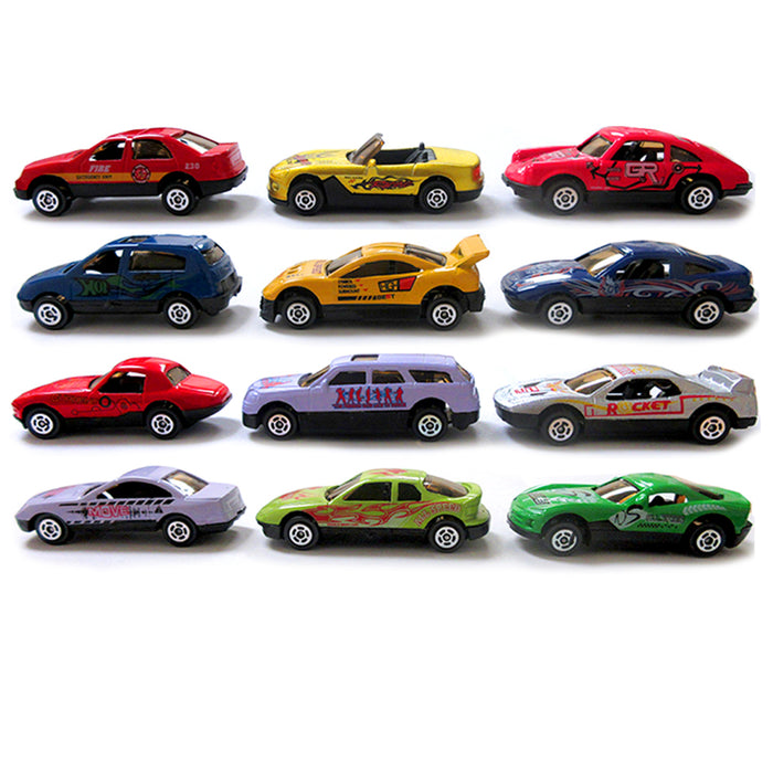 6pc Toy Cars Top Speed Diecast Metal Model Vehicle Collectible Assorted Boy Gift