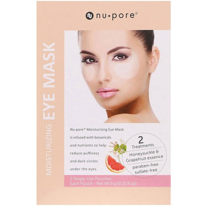 8 Strips Nu-Pore Eye Moisturizing Mask Anti Age Wrinkle Revitalizing Gel Patches