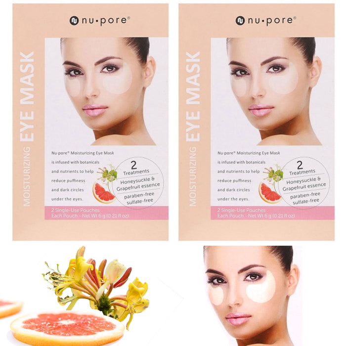 8 Strips Nu-Pore Eye Moisturizing Mask Anti Age Wrinkle Revitalizing Gel Patches