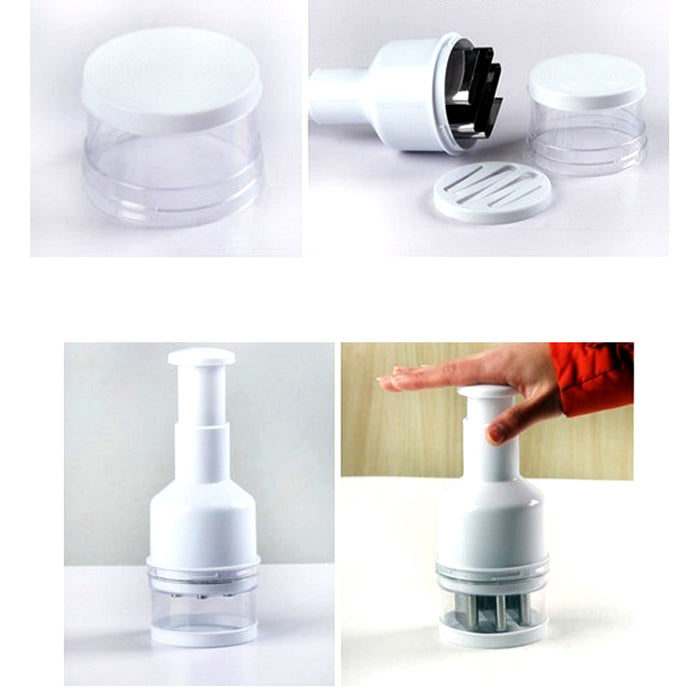 Food Chopper Cutter Slicer Peeler Dicer Pressing Vegetable Garlic Onion Kitchen