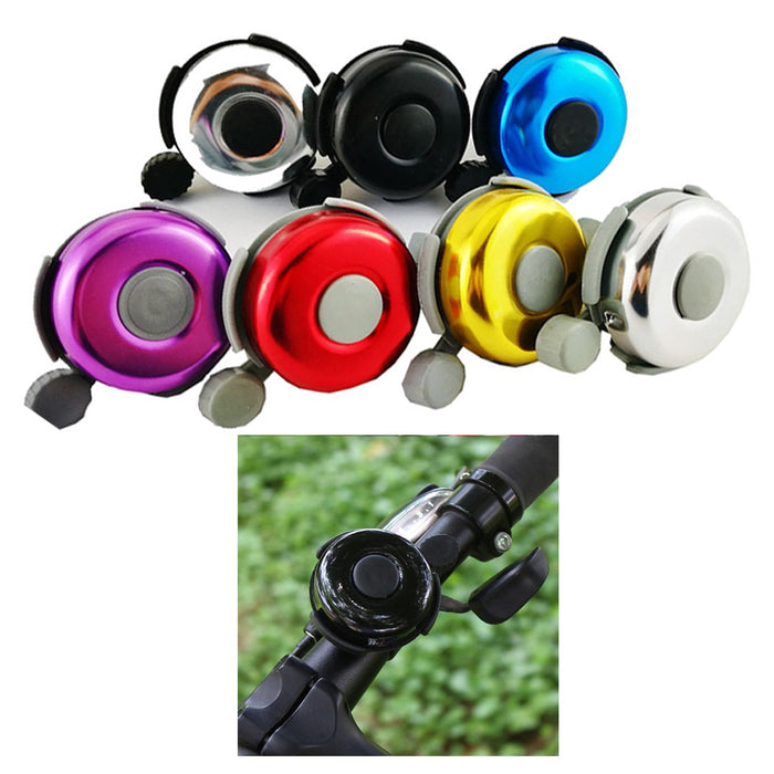 2 Bicycle Bell Bike Handlebar Bell Ring Loud Horn Cycling Color Classic Safety