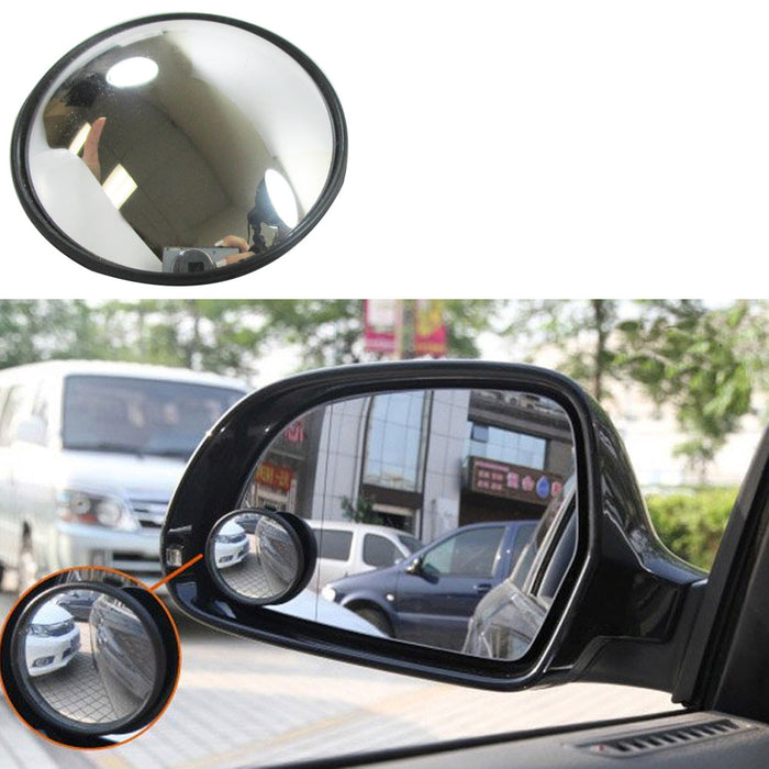 2 x Blind Spot Mirror 3" Wide Angle Convex Convex Rear Side View Cars Trucks SUV