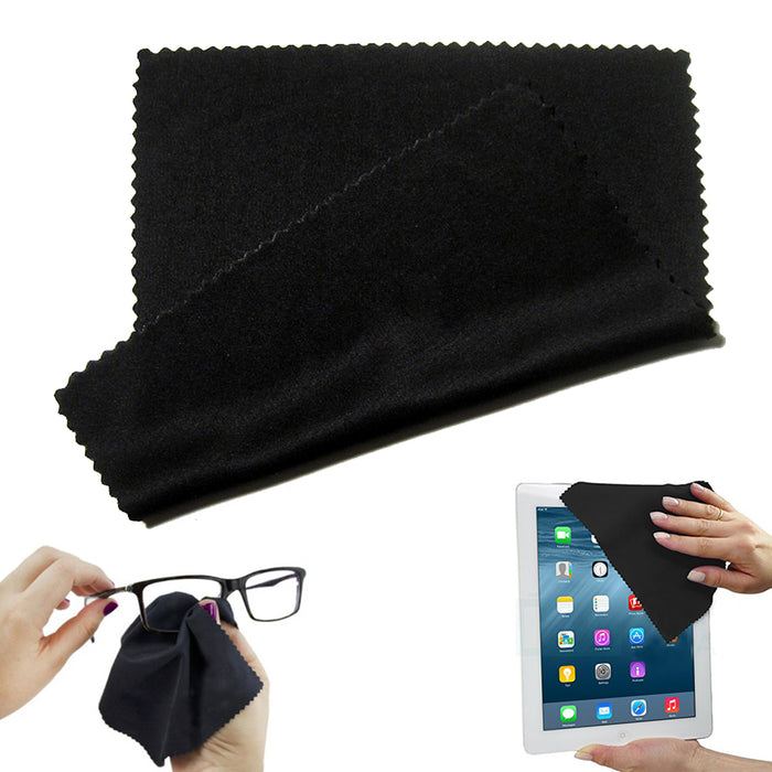 12PCS Sunglasses Eyeglass Microfiber Cleaning Cloth Lens Wipes LCD Camera Screen