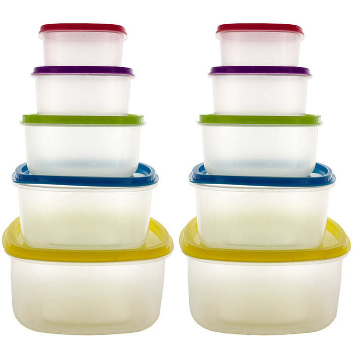 20 Pc Food Storage Variety Pack Container Meal Prep Freezer Microwave Reusable