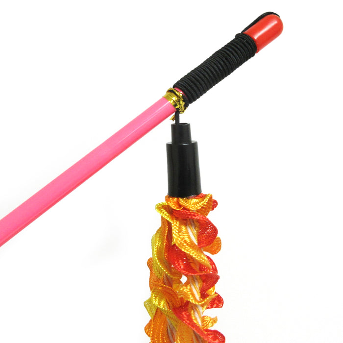 Cat Kitten Wand Toy Teaser Interactive Catcher Funny Exercise Stick Kitten Cats