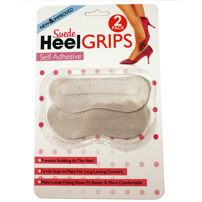 Slip Suede Heel Grips Self Adhesive Pads Shoe Insoles Insert Women Footcare New