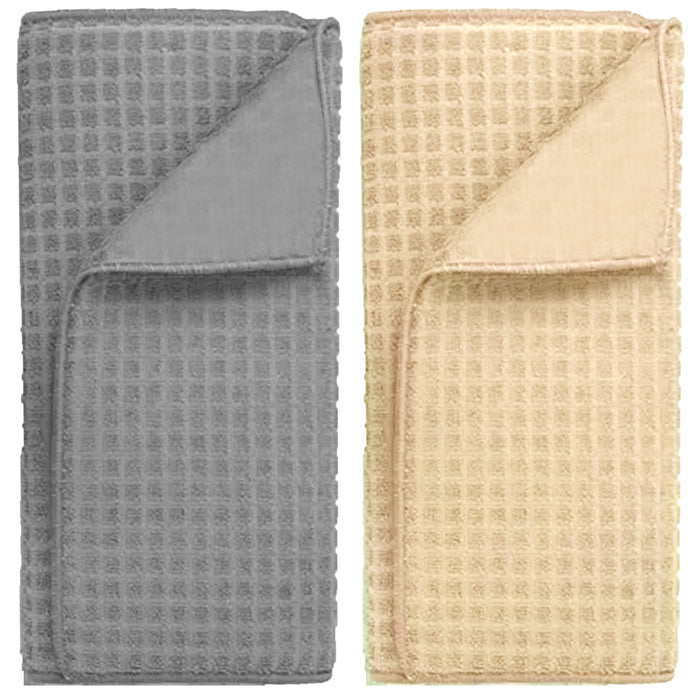 2 Quick Dry Kitchen Microfiber Dish Drying Mat Absorbent Pad Colors New 40X48cm