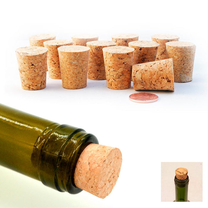16 Tapered Wine Stopper Plug Cap Bottle Cork Plug Decantor Wooden Jar Spout Brew