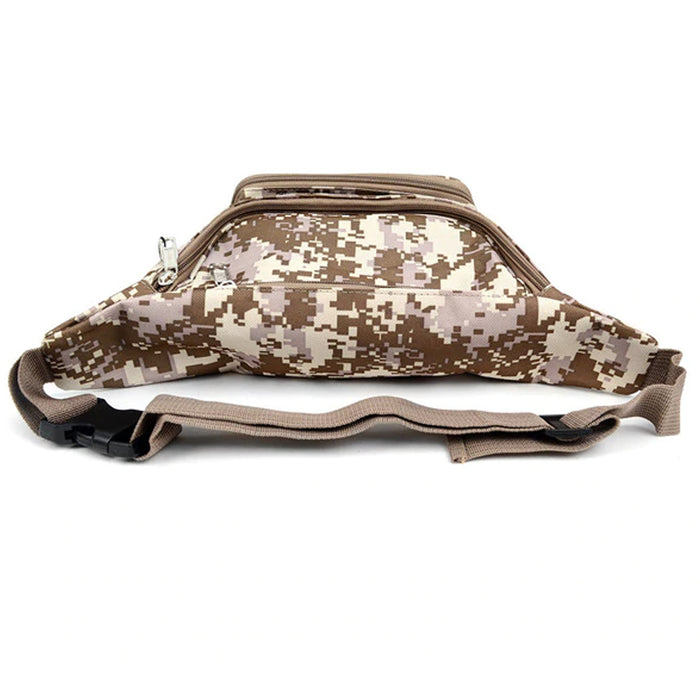 2 Tactical Digital Army Camo Fanny Pack Unisex Camouflage Waist Belt Bag Pouch