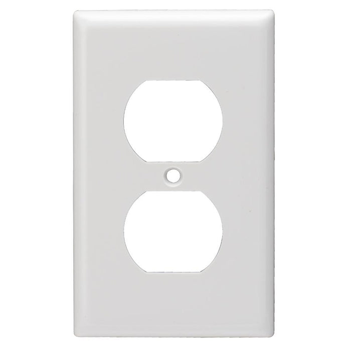 4 X Standard Size Dual Duplex Receptacle Outlet Wall Plate Cover Plug Heavy Duty