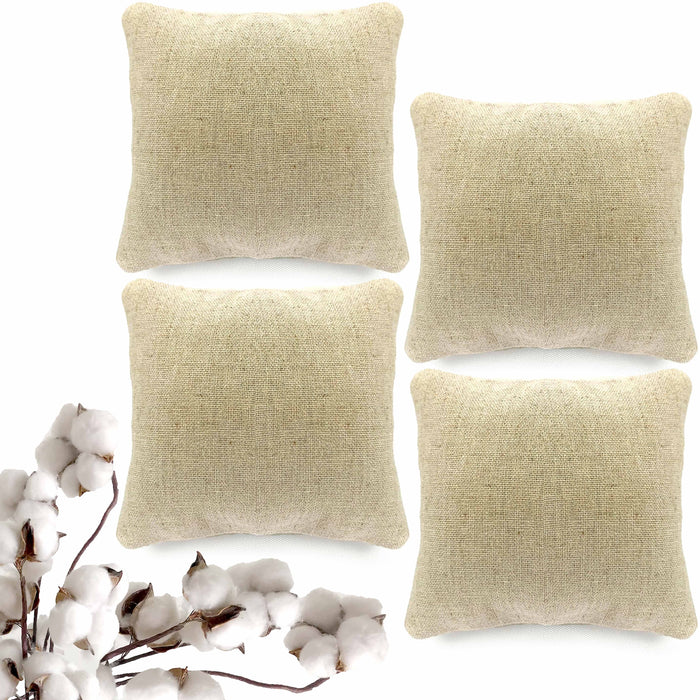 4 Pc Scented Pillow Sachet Fragrance Bag Clean Cotton Drawer Air Freshener Fresh