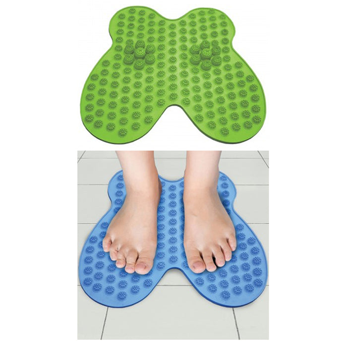 1 Reflexology Foot Massage Mat Pad Feet Massager Sole Scrub Pedicure Brush Spa !