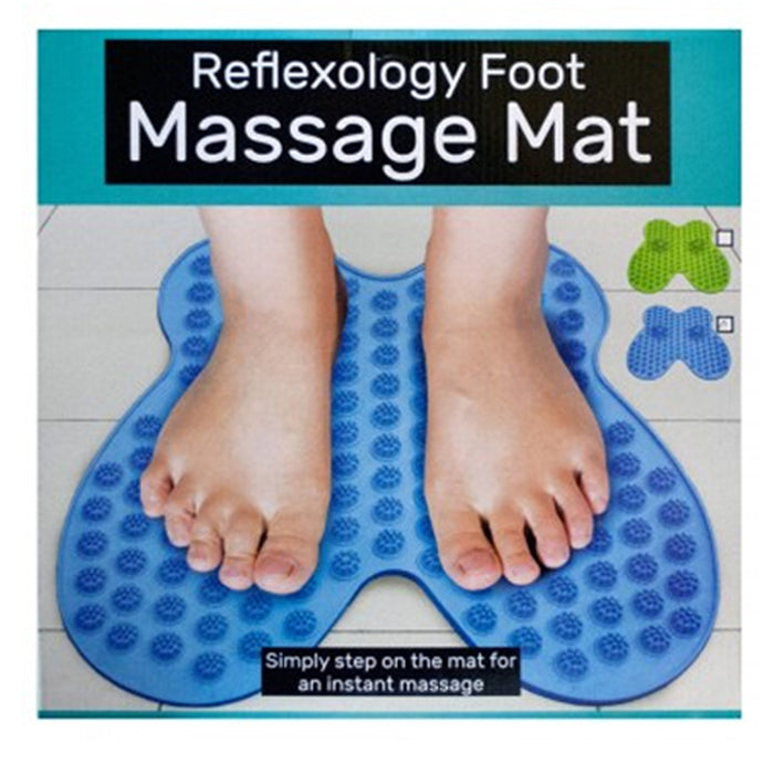 1 Reflexology Foot Massage Mat Pad Feet Massager Sole Scrub Pedicure Brush Spa !